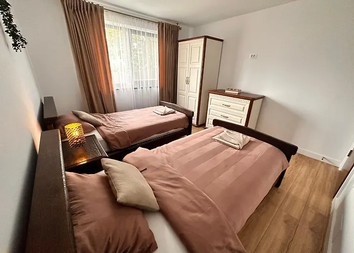 Apartament Modern In Vila, Cu Curte Proprie La 2Km De Centrul Sucevei